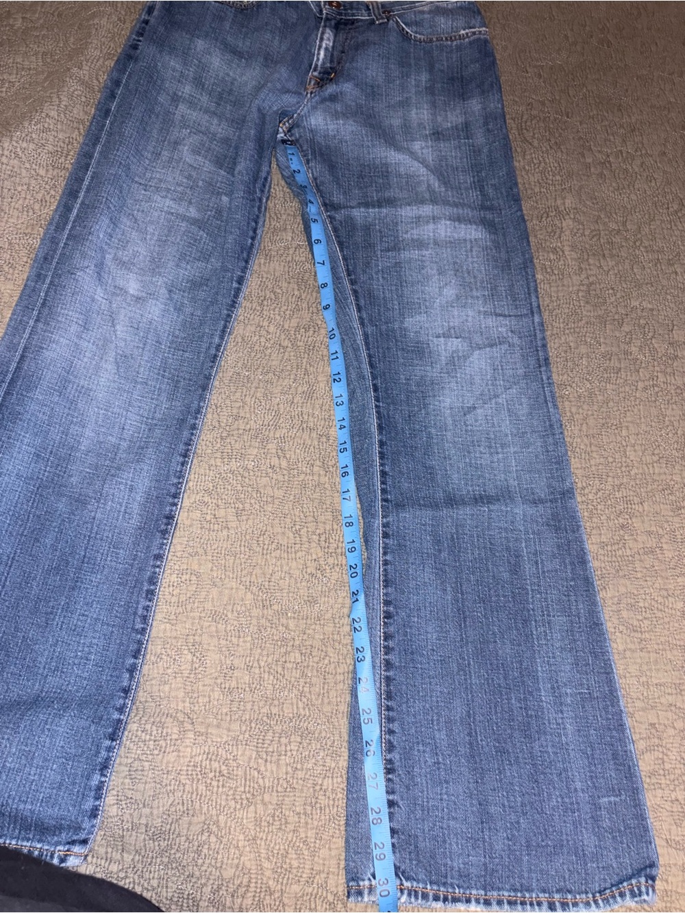 AG ADRIANO GOLDSCHMIED THE FILLMORE BOOTCUT FLAR JEANS WOMANS 32 MADE IN USA Y2K - Picture 7 of 13